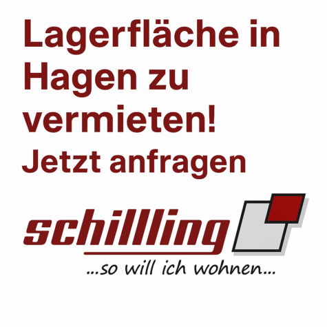 (Teil-)Lagerflächen von 100-300 qm für 1,50/qm zu vermieten – TOP A Innenstadtlage!, 58095 Hagen, Lagerfläche